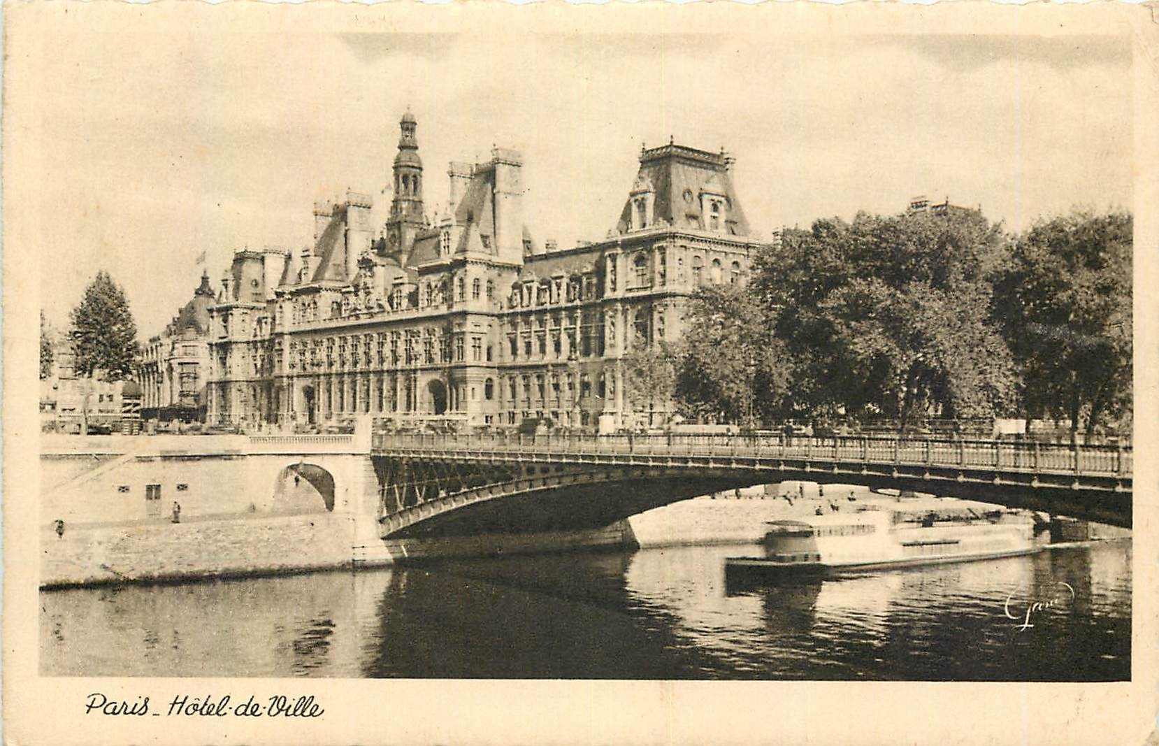 CPA Paris Hotel de Ville