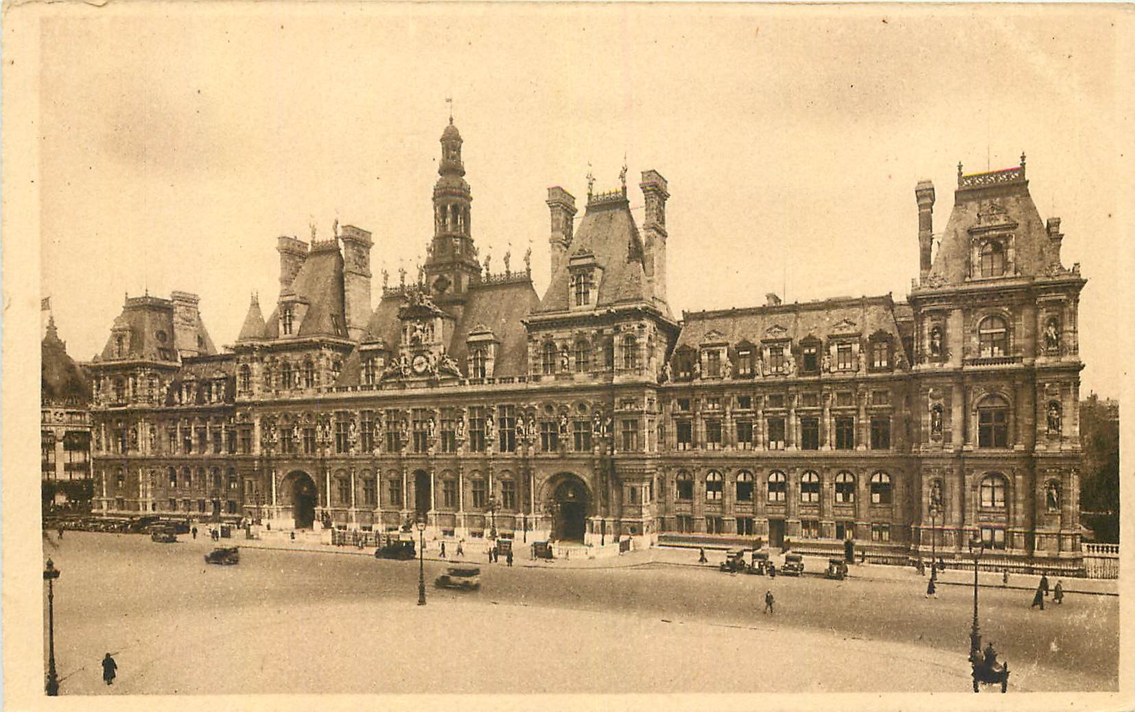 CPA Paris l'Hotel de Ville