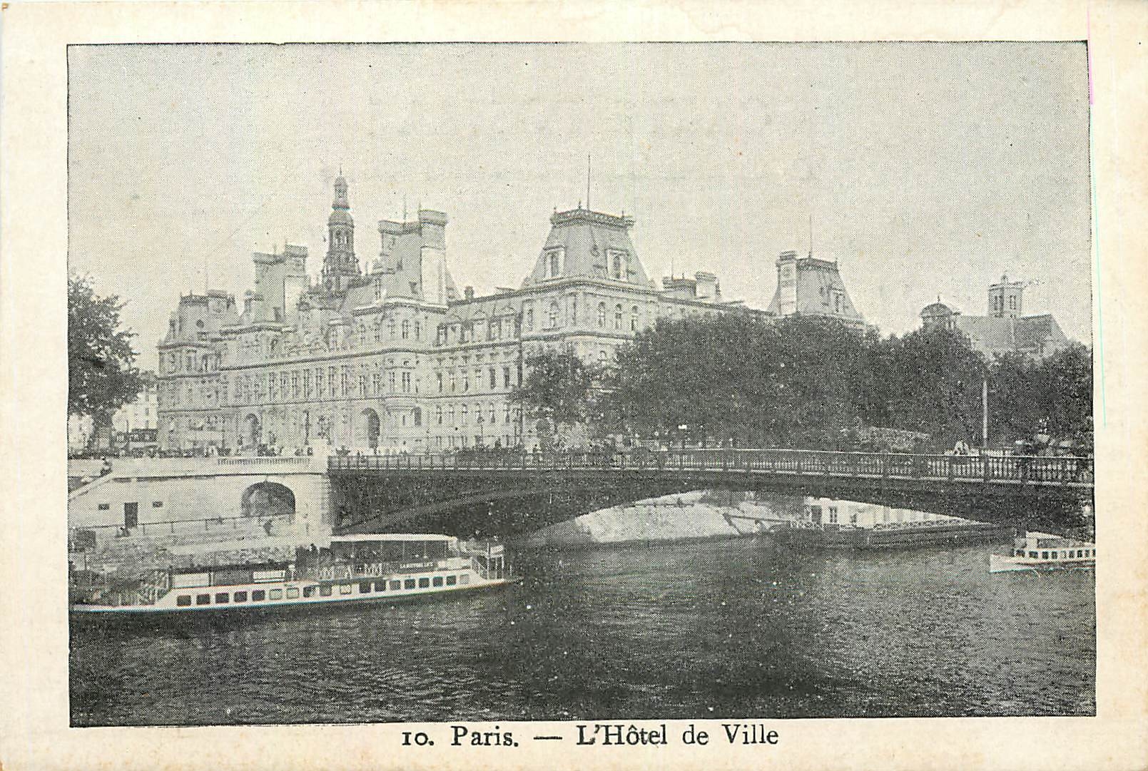 CPA Paris l'Hotel de ville