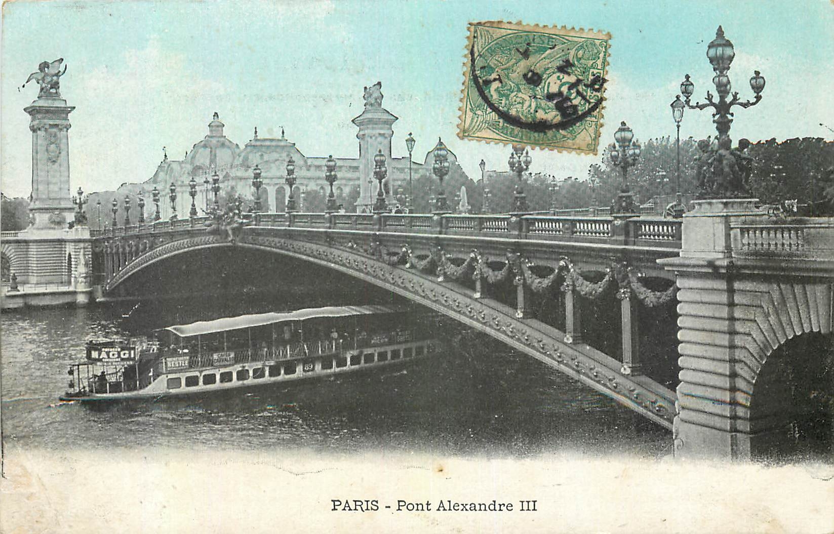 CPA Paris Pont Alexandre III 