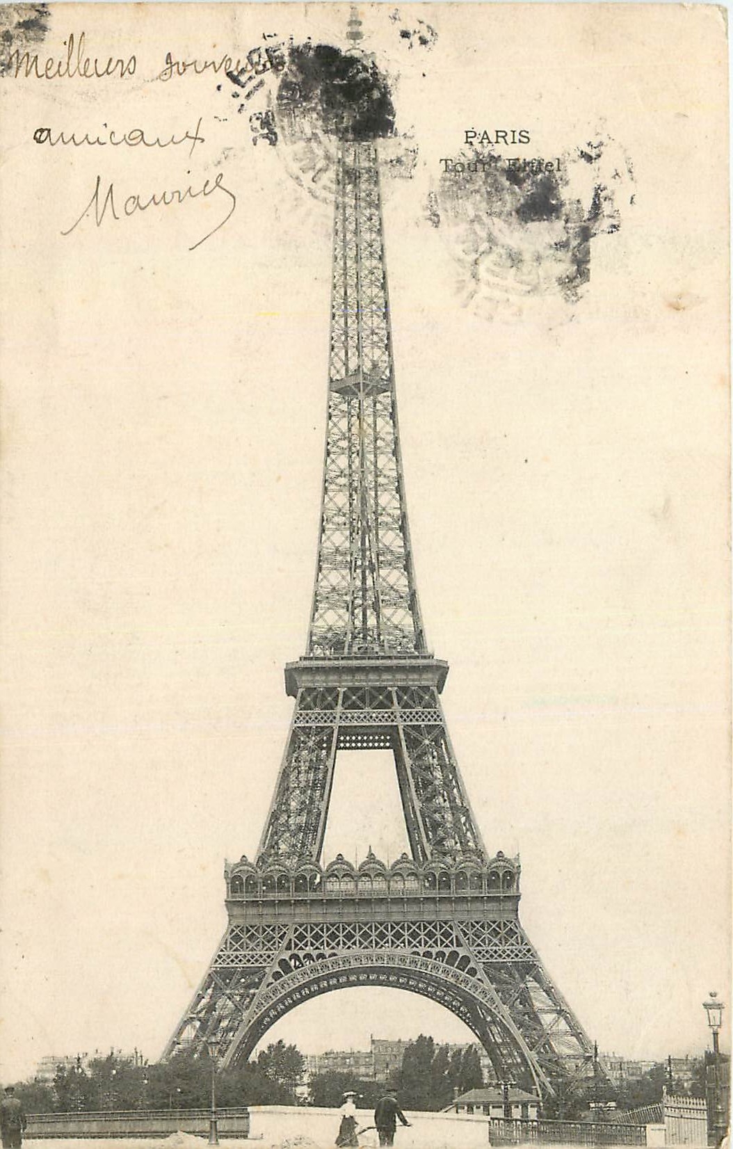 CPA Paris La Tour Eiffel 