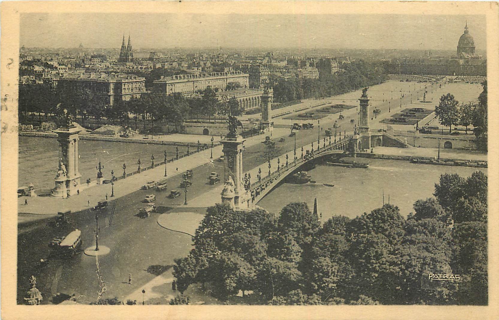 CPA Les Jolis Coins de Paris Le Pont Alexandre III et l'Esplanade des Invalides 