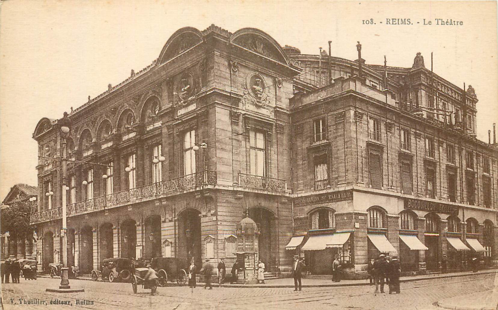 CPA Reims Le Theatre 