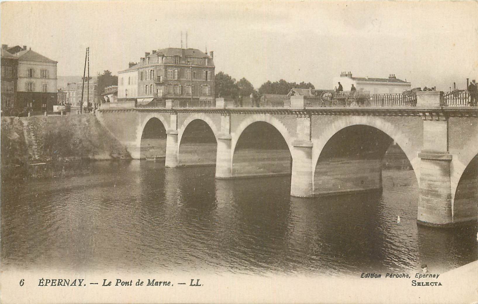 CPA Epernay Le Pont de Marne 