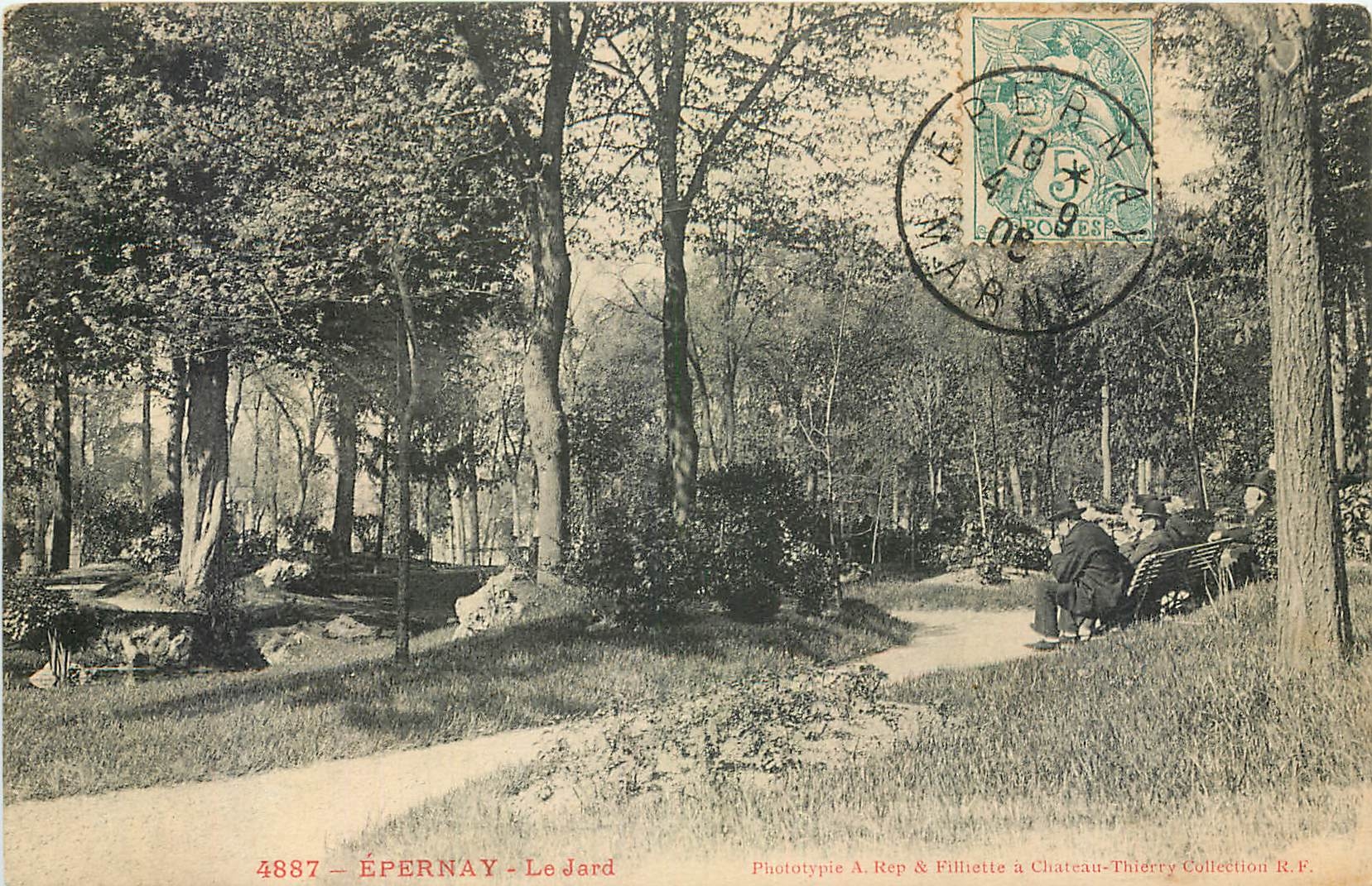 CPA Epernay Le Jard 