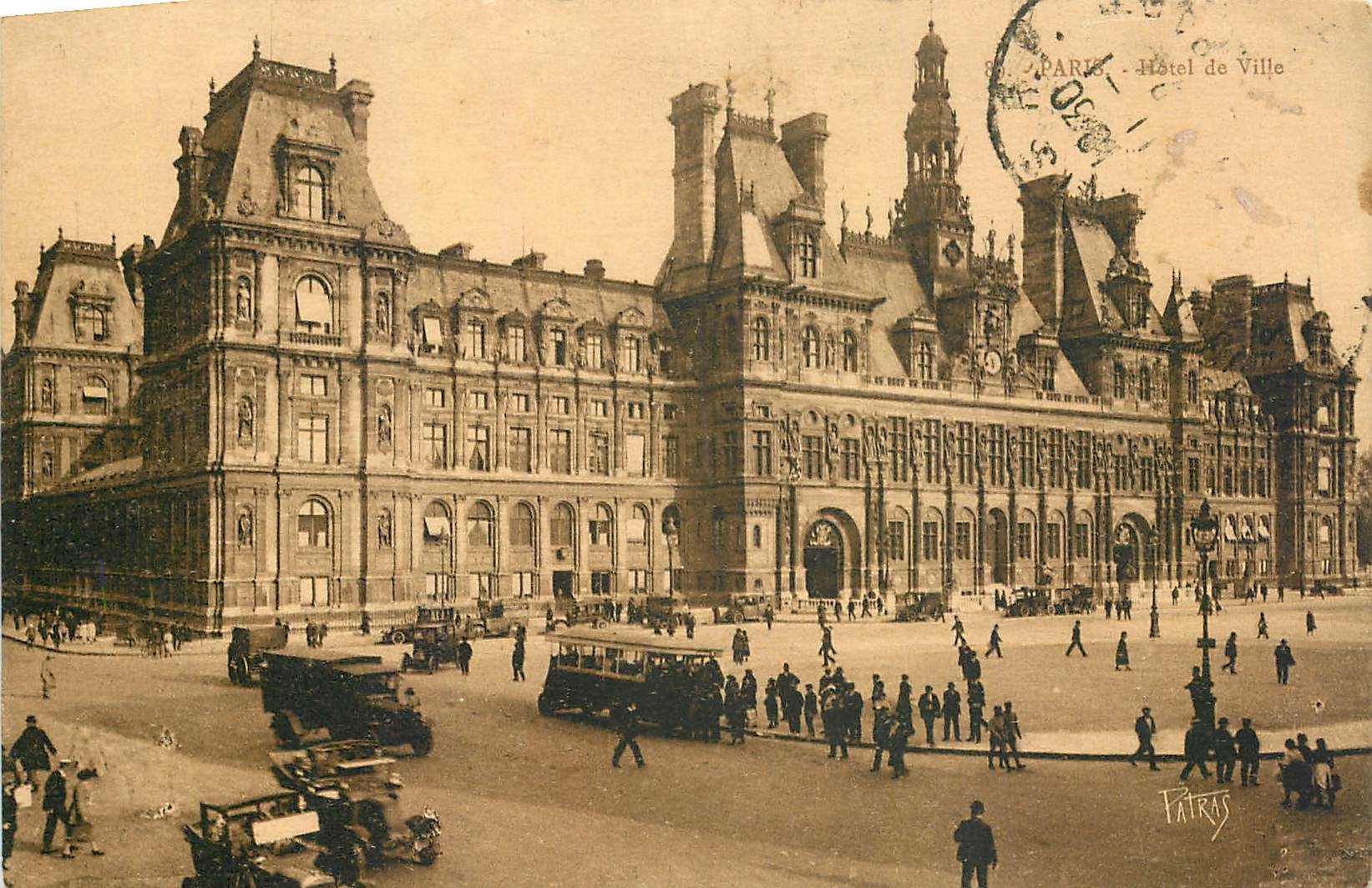 CPA Paris Hotel de Ville