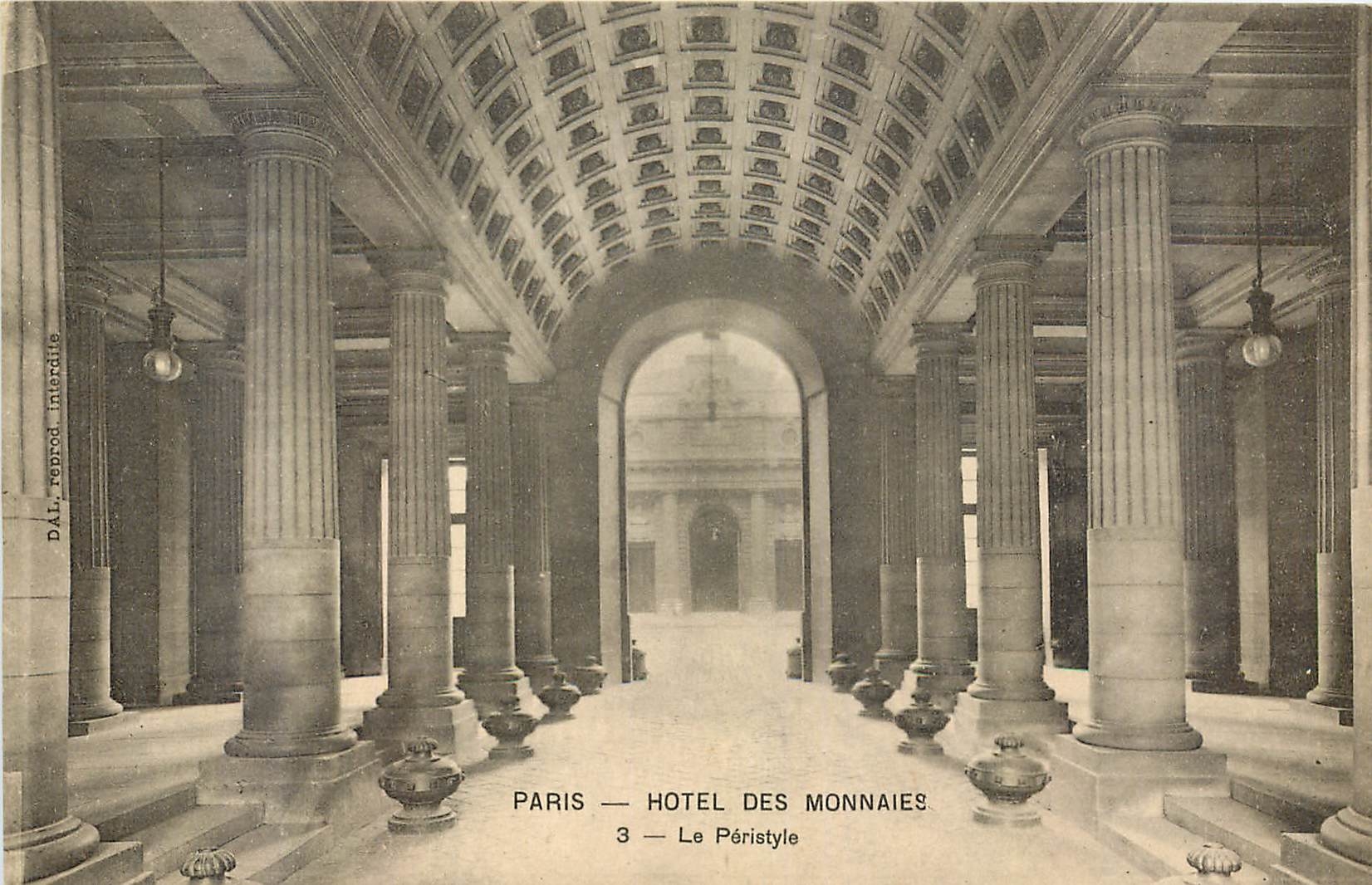 CPA Paris Hotel des Monnaies