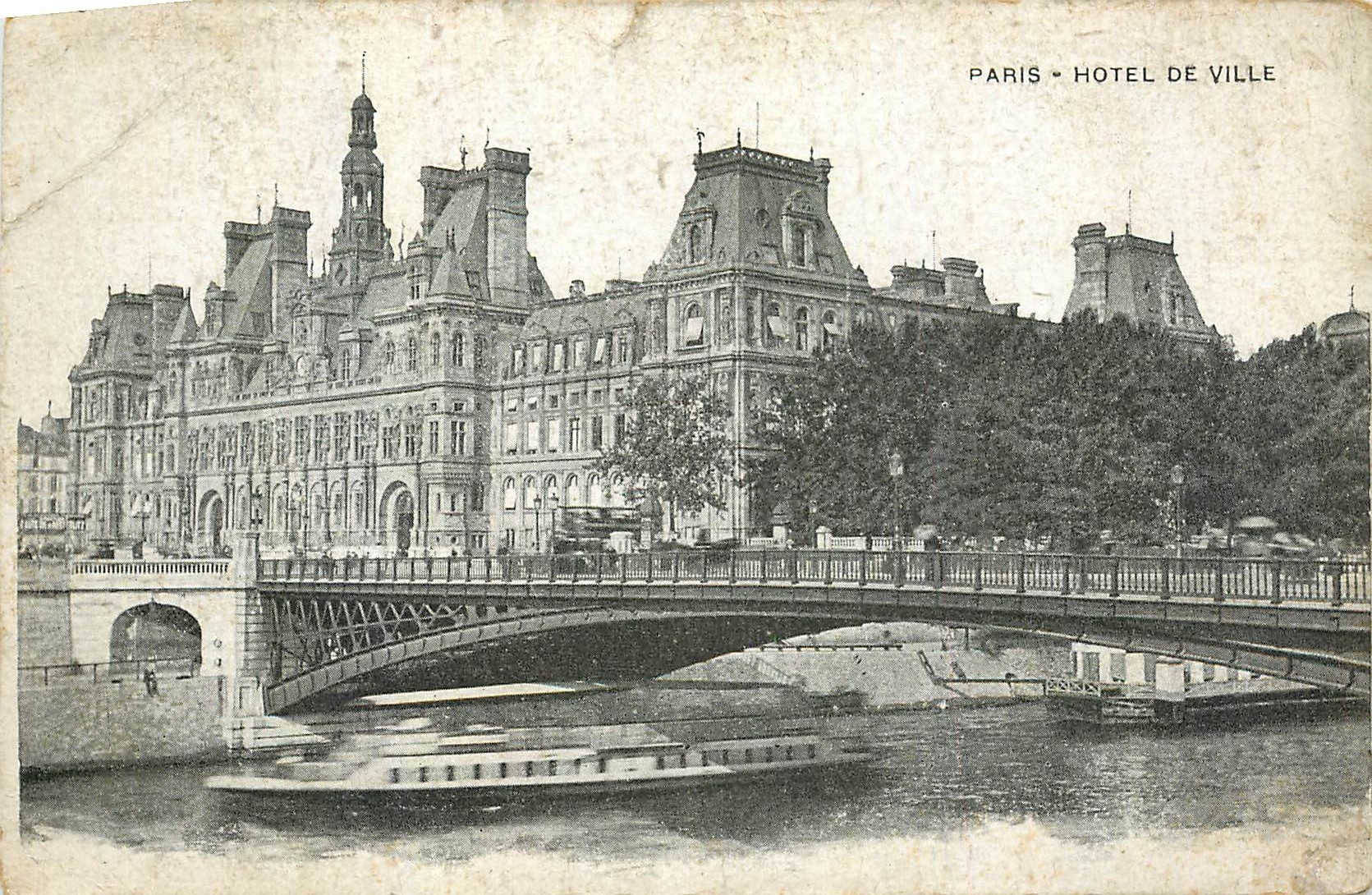 CPA Paris Hotel de Ville 