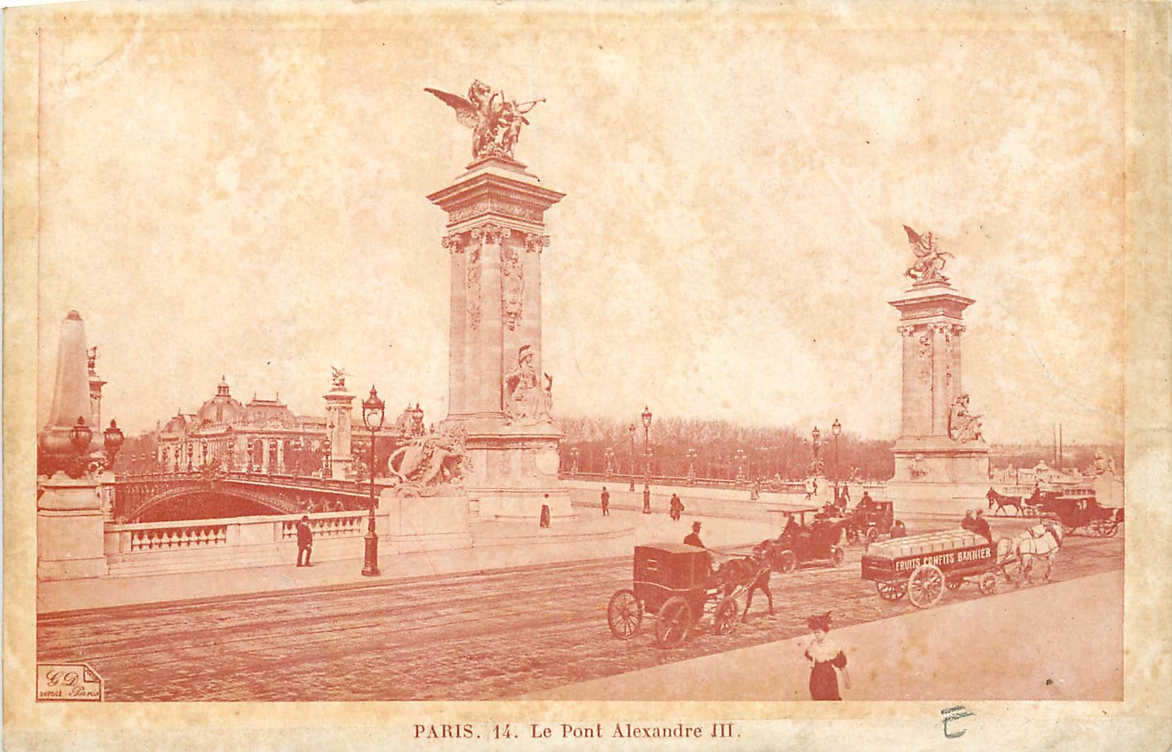 CPA Paris Le Pont Alexandre III 