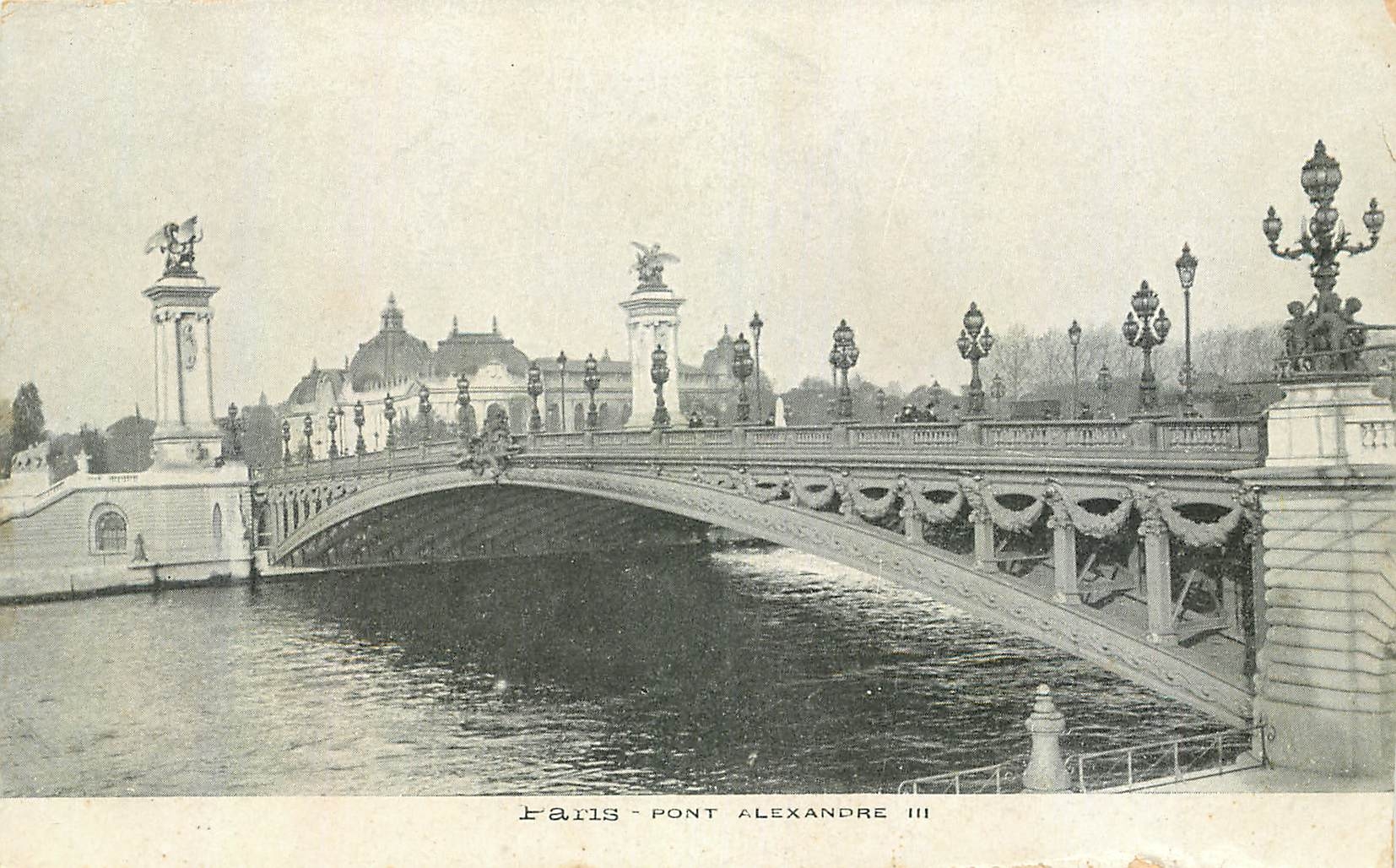 CPA Paris Pont Alexandre III 