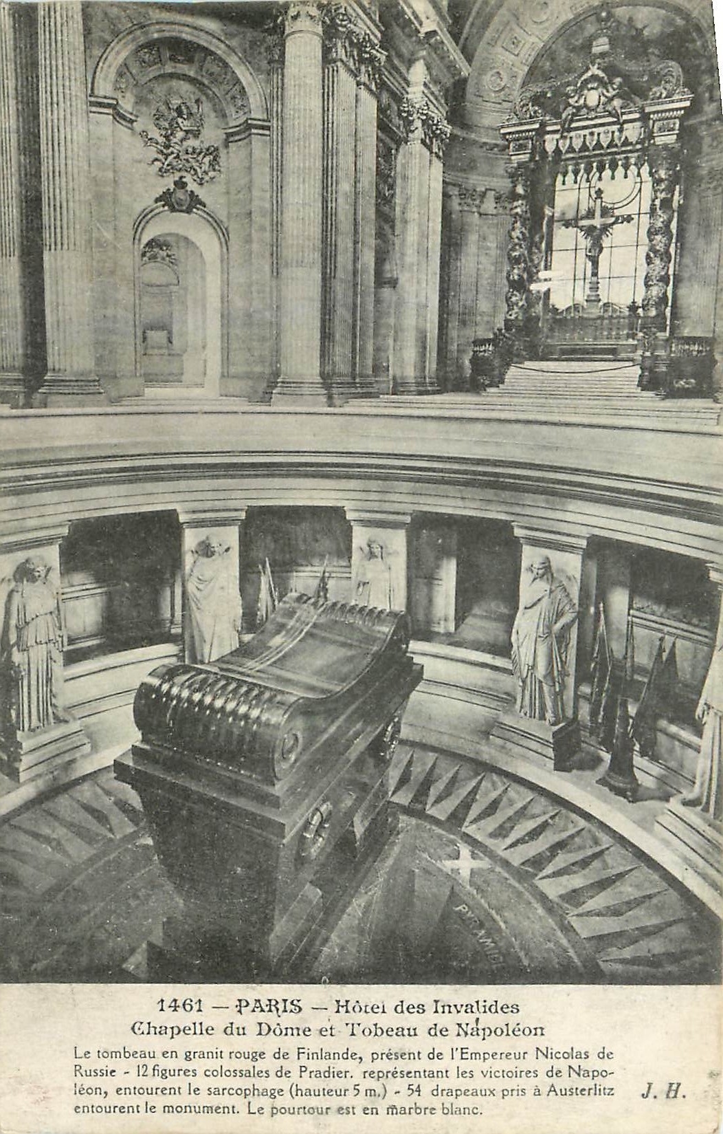 CPA Paris Hotel des Invalides Chapelle du Dome et Tombeau de Napoleon