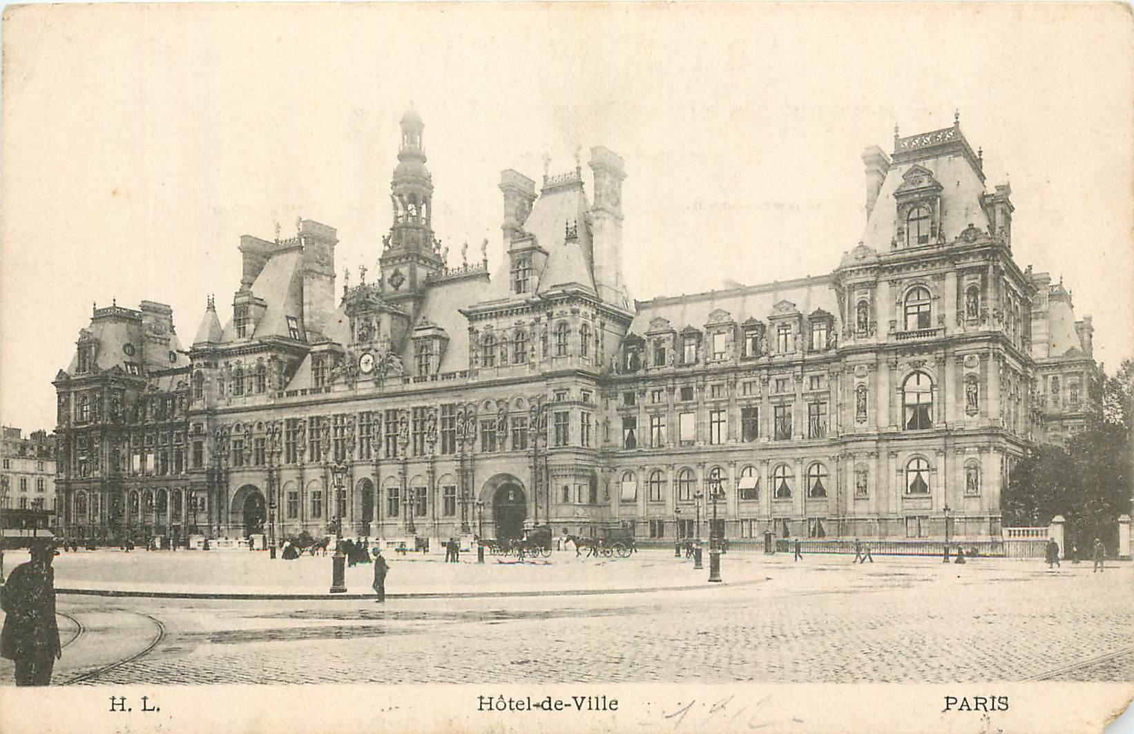 CPA Paris Hotel de Ville