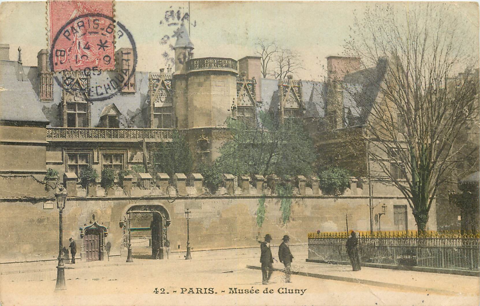 CPA Paris Musee de Cluny 