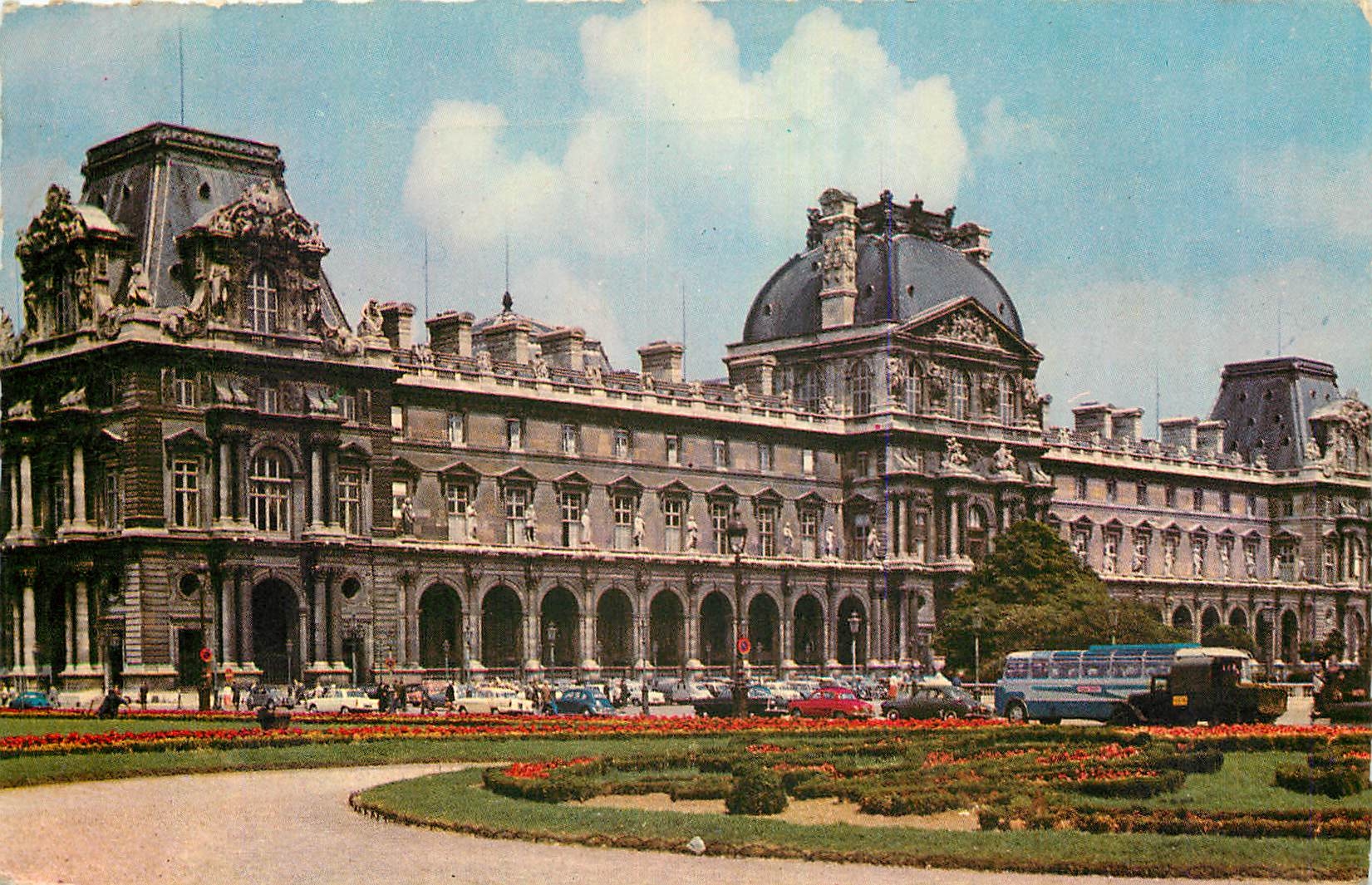 CPA Paris le Palais du Louvre 