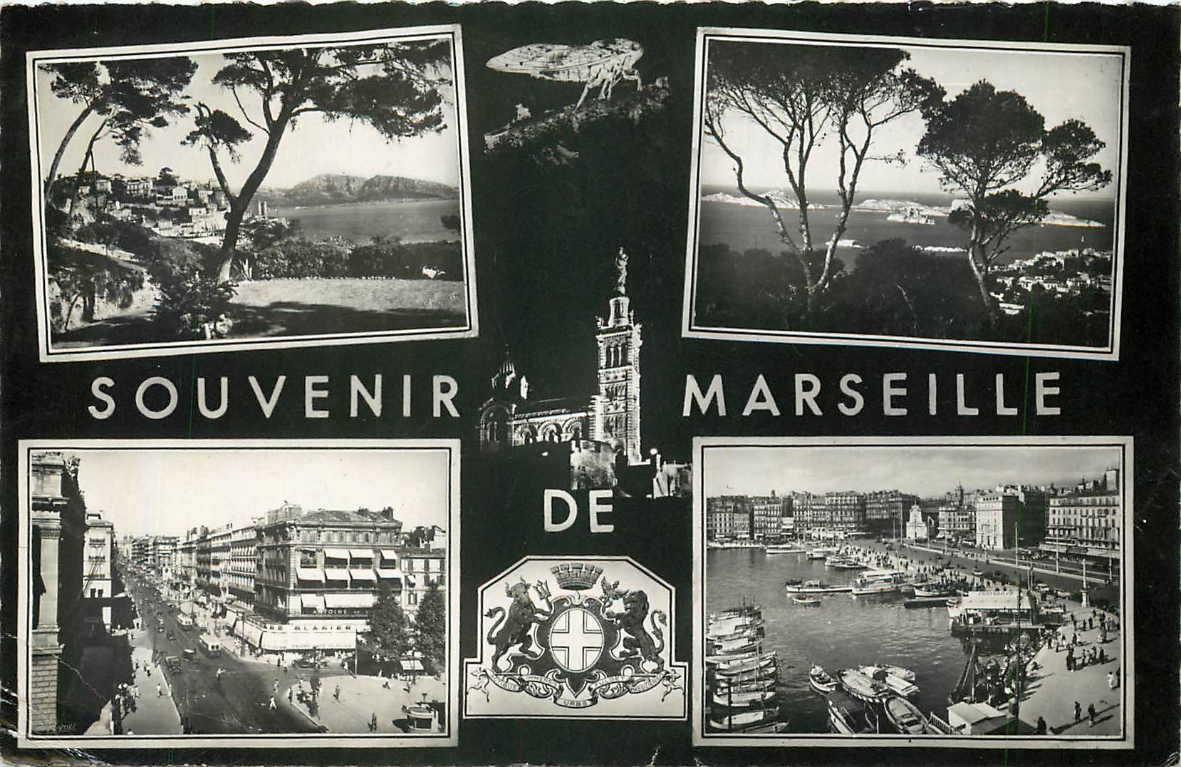 CPA Souvenir de Marseille 