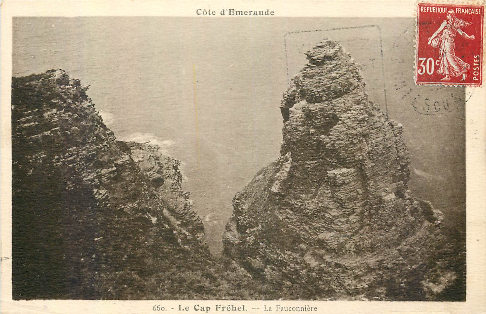 CPA Cote d'Emeraude Le Cap Frehel Le Fauconniere
