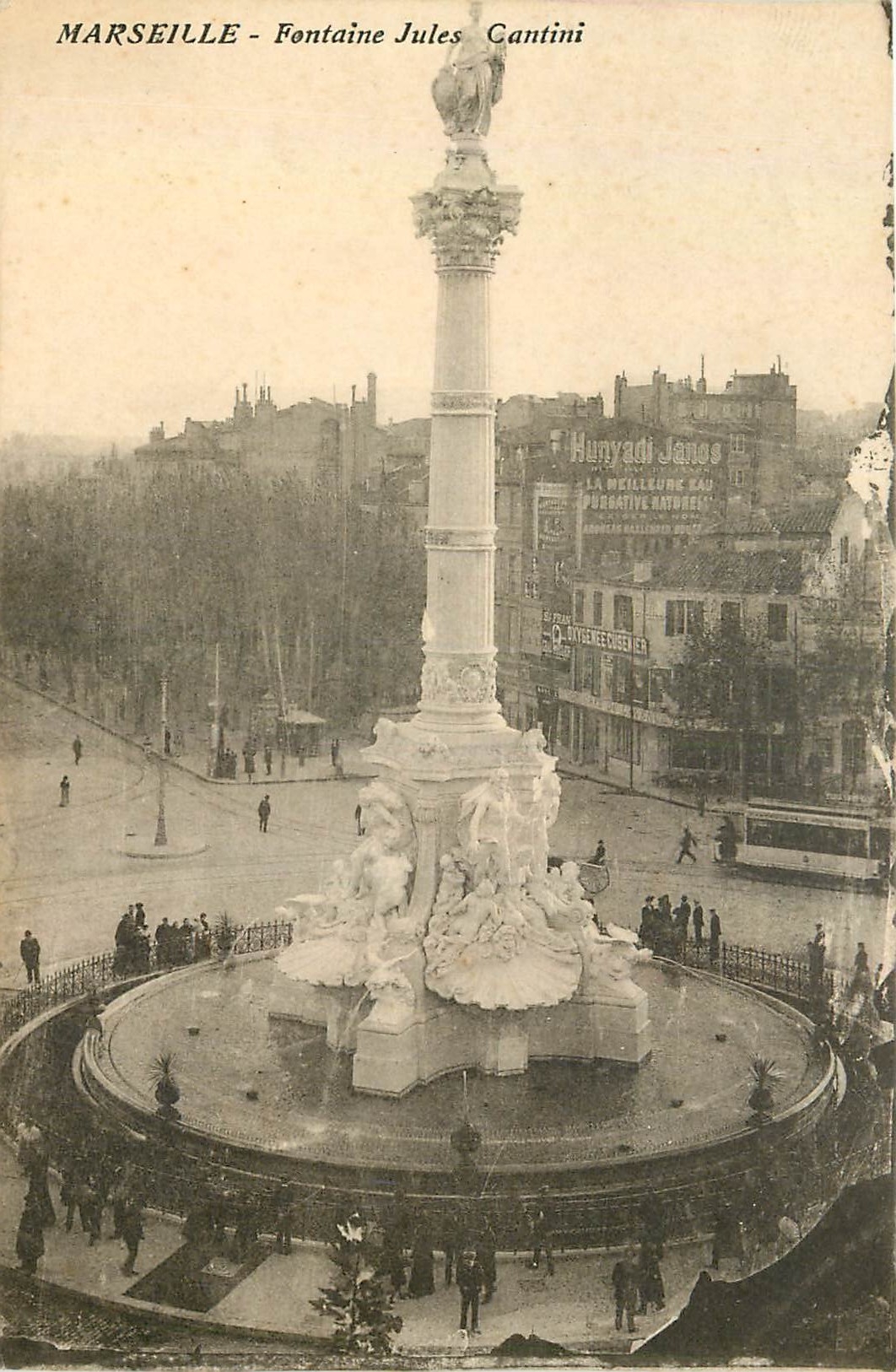 CPA Marseille Fontaine Jules Cantini 