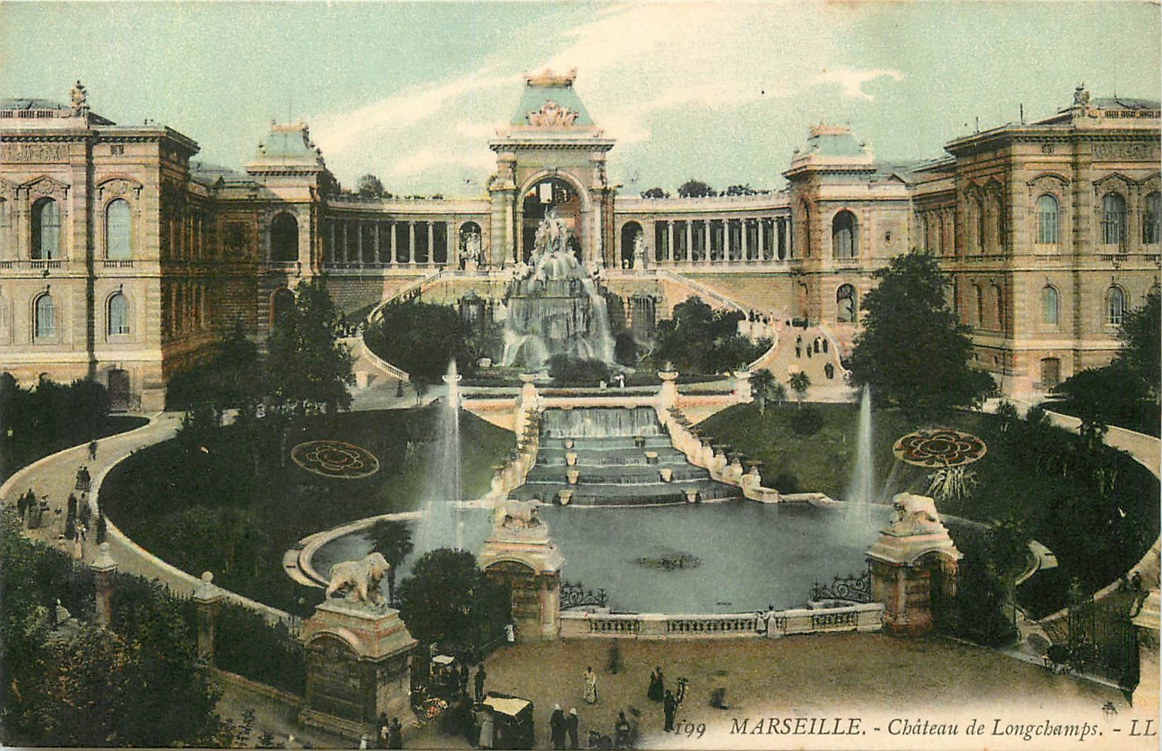 CPA Marseille Chateau de Lonebamps 