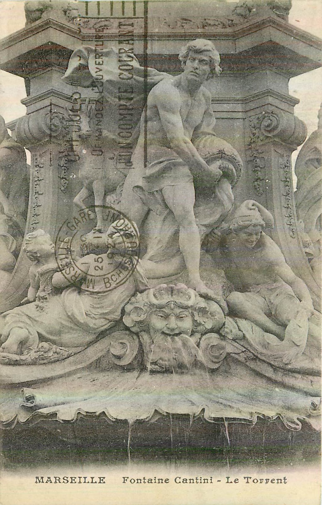 CPA Marseille Fontaine Cantini Le Torrent