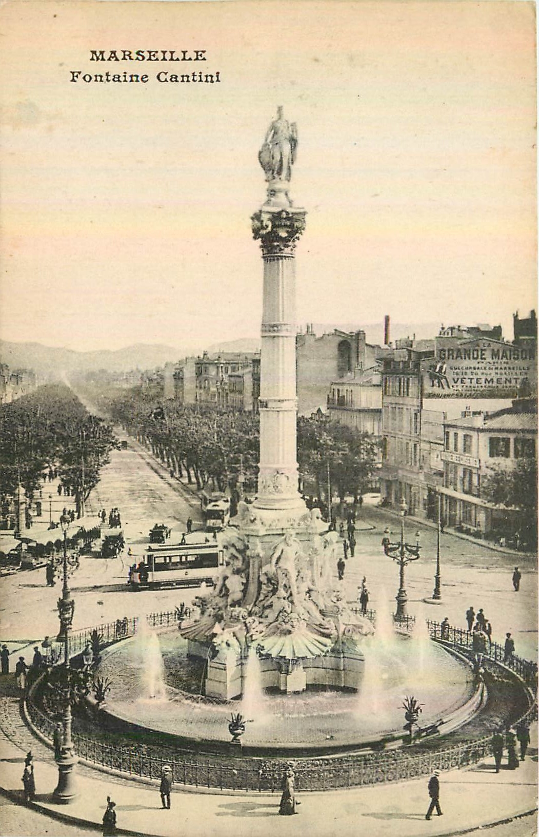 CPA Marseille Fontaine Cantini 