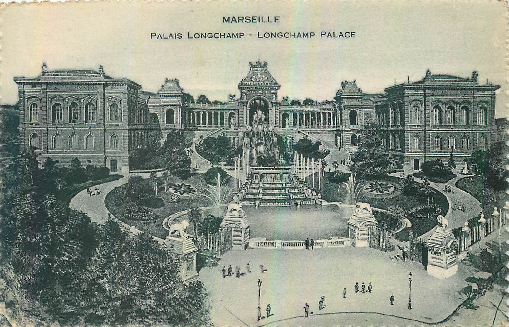 CPA Marseille Palais Longchamp 