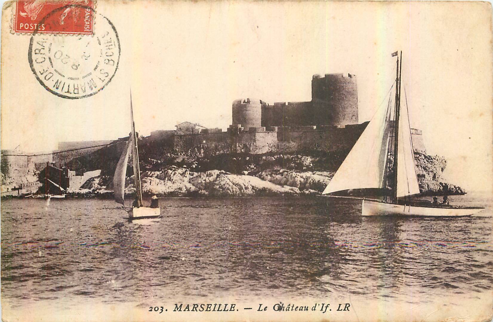 CPA Marseille Le Chateau d'If 