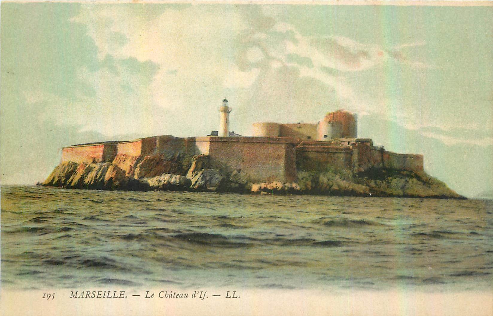 CPA Marseille Le Chateau d'If 