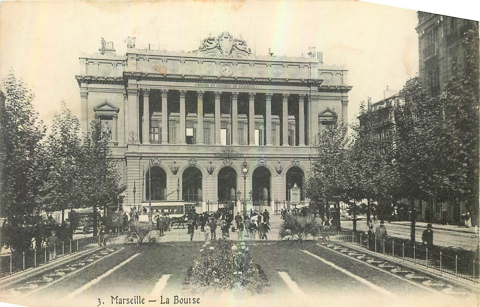 CPA Marseille La Bourse 
