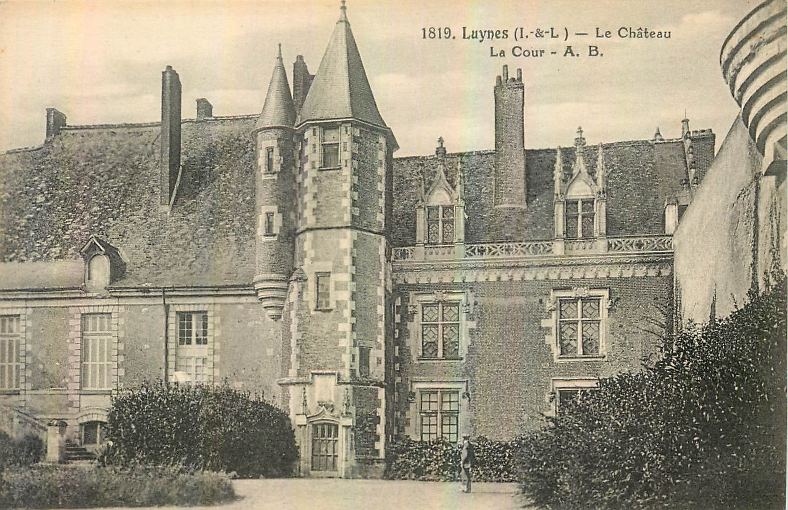 CPA Luynes I & L Le Chateau La Cour 