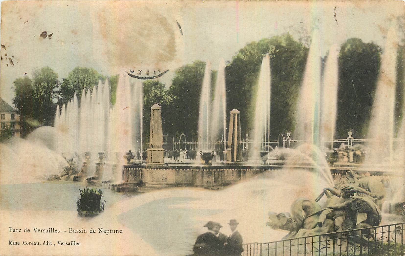 CPA Parc de Versailles Bassin de Neptune