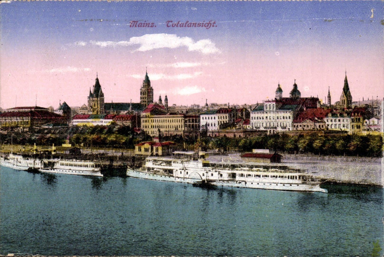 Germany Mainz CPA Totalansicht GErmany