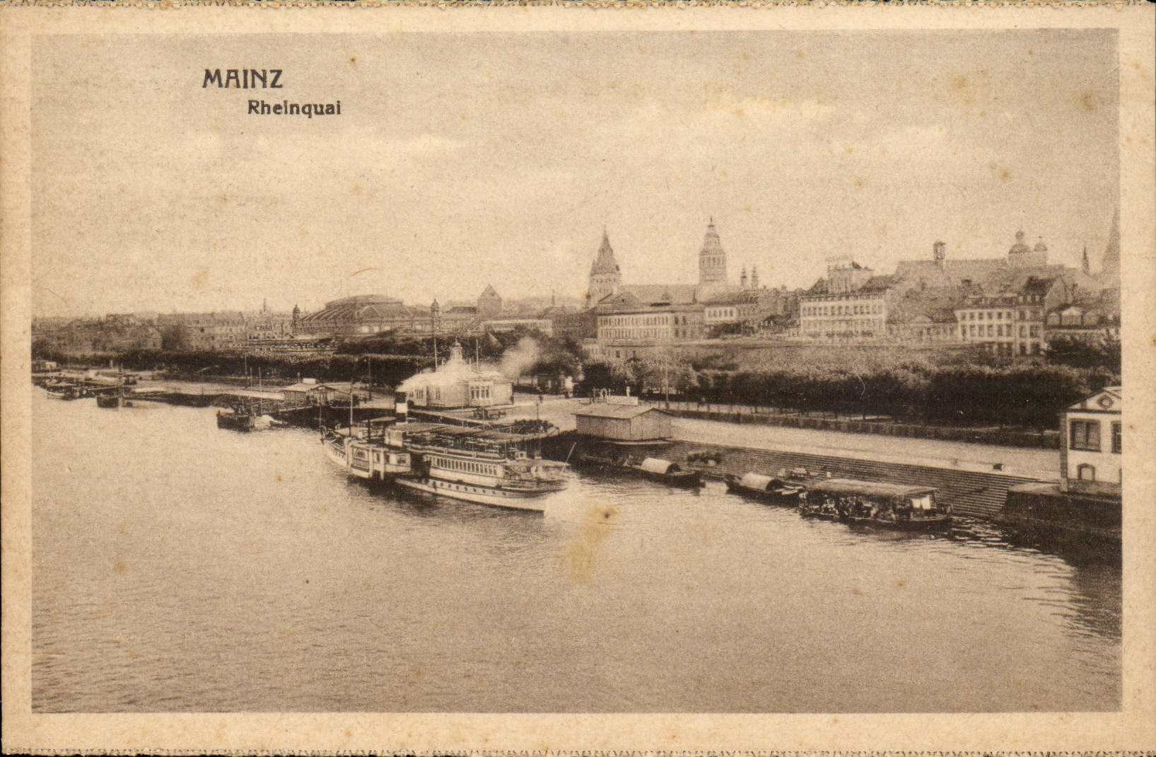 Germany Mainz CPA Rheinquai