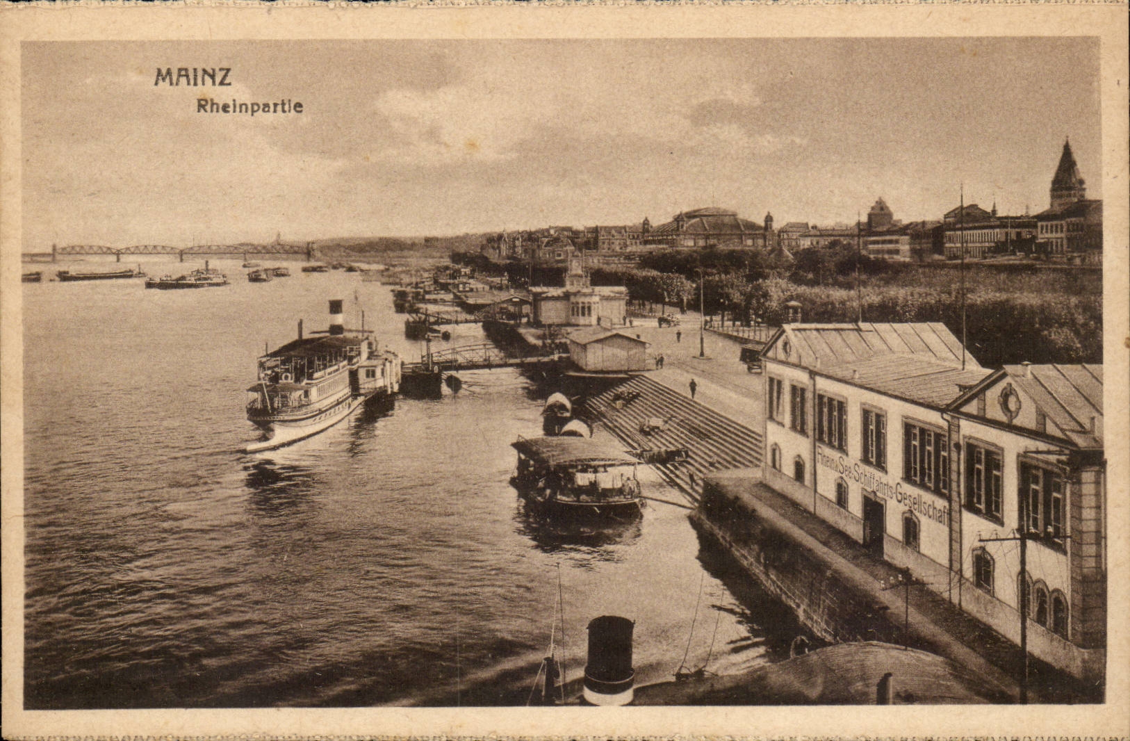 Germany Mainz CPA Rheinpartie
