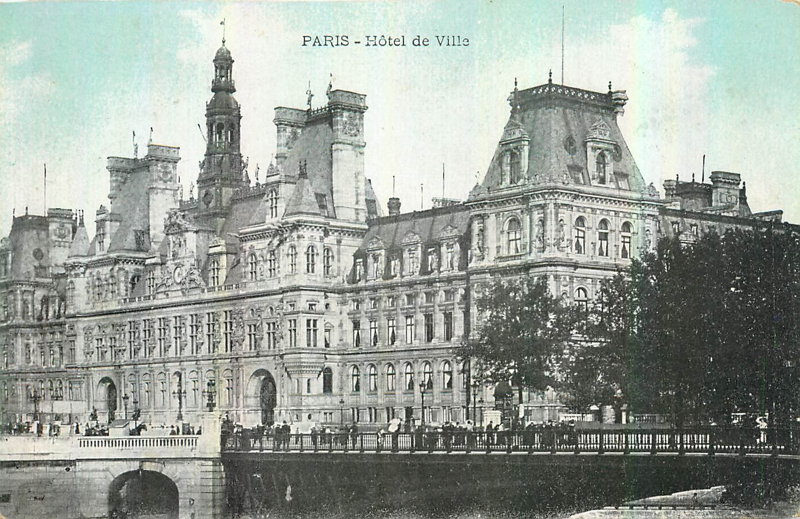 CPA Paris Hotel de Ville 