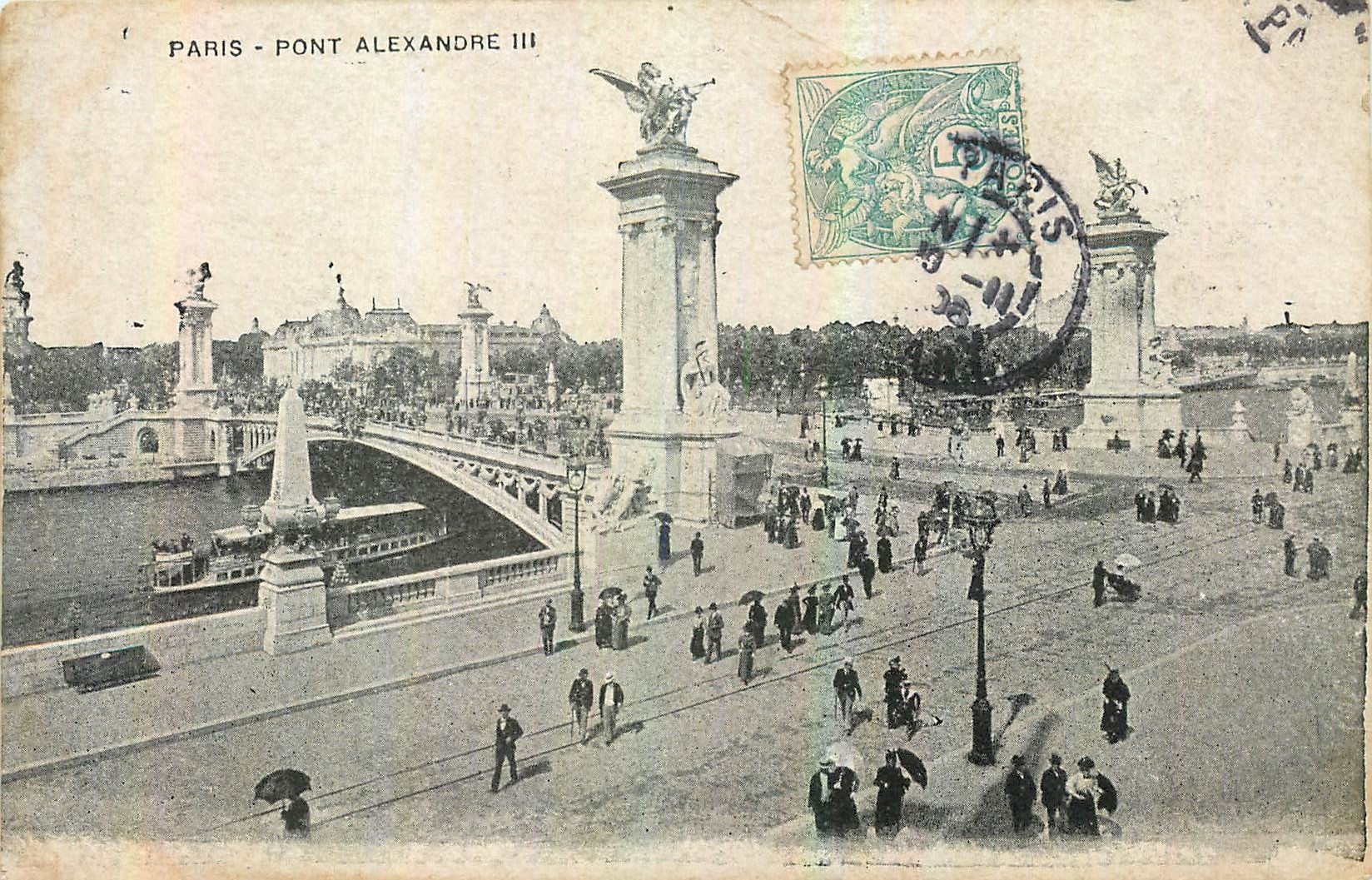 CPA Paris Pont Alexandre III 