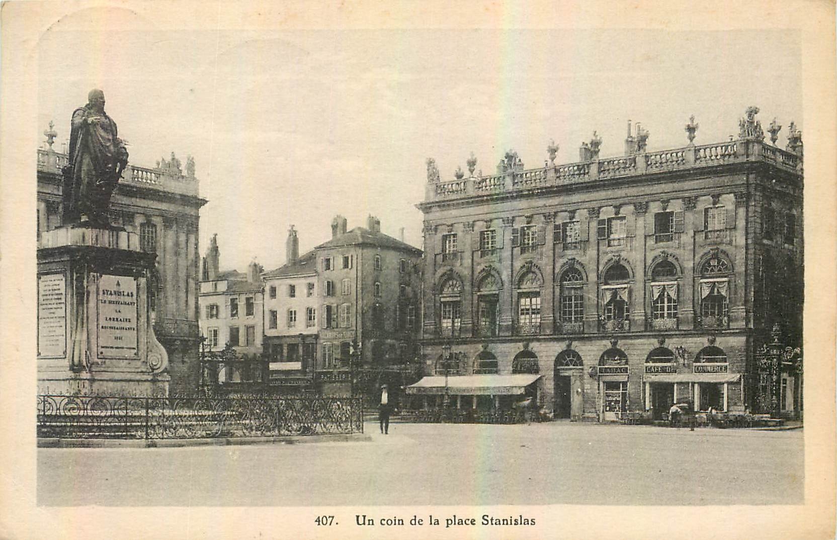 CPA Nancy Un Coin de la Place Stanislas 