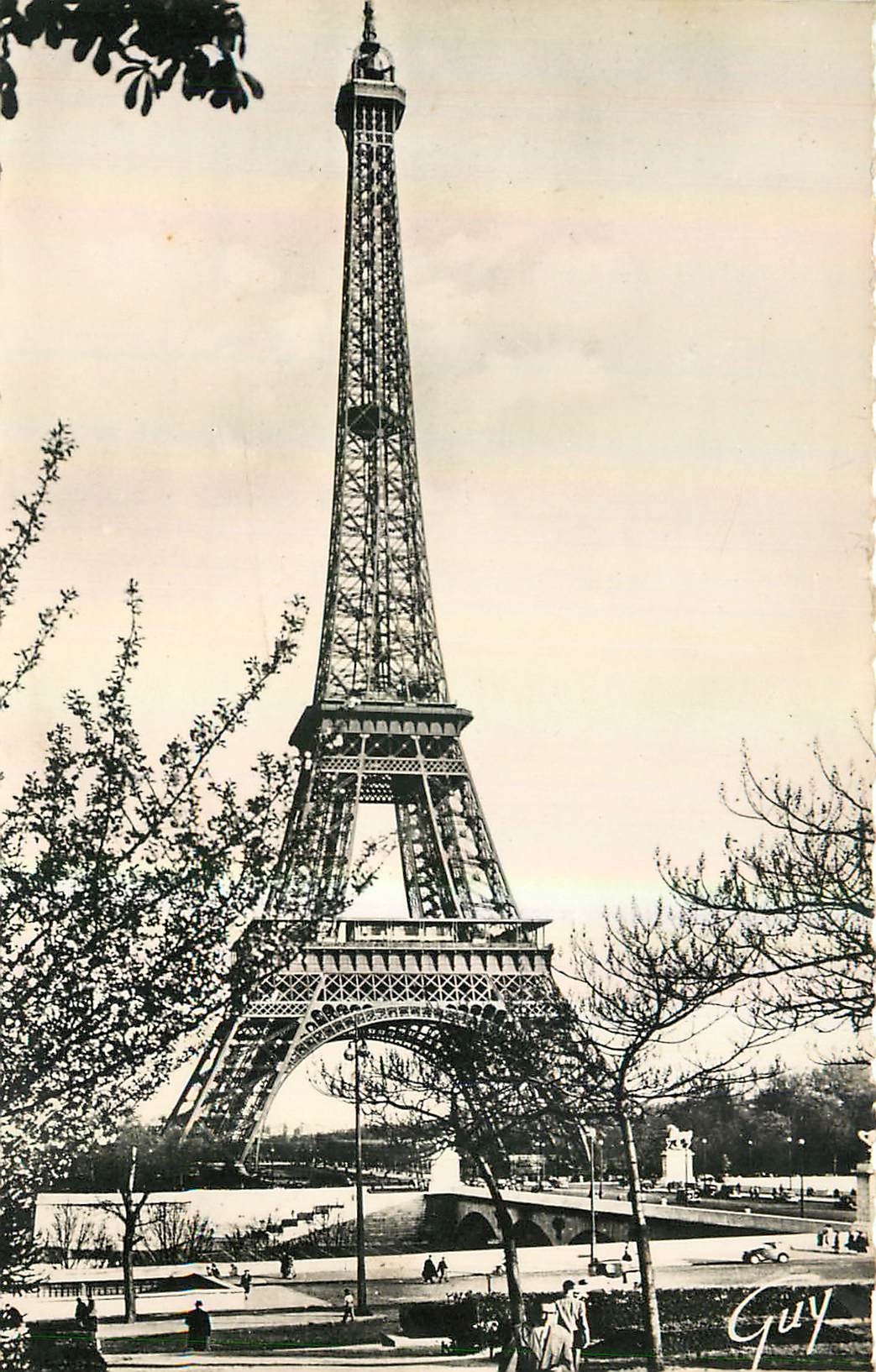 CPA Paris et ses Merveilles la Tour Eiffel 1887 1889 et le Pont d'Iena