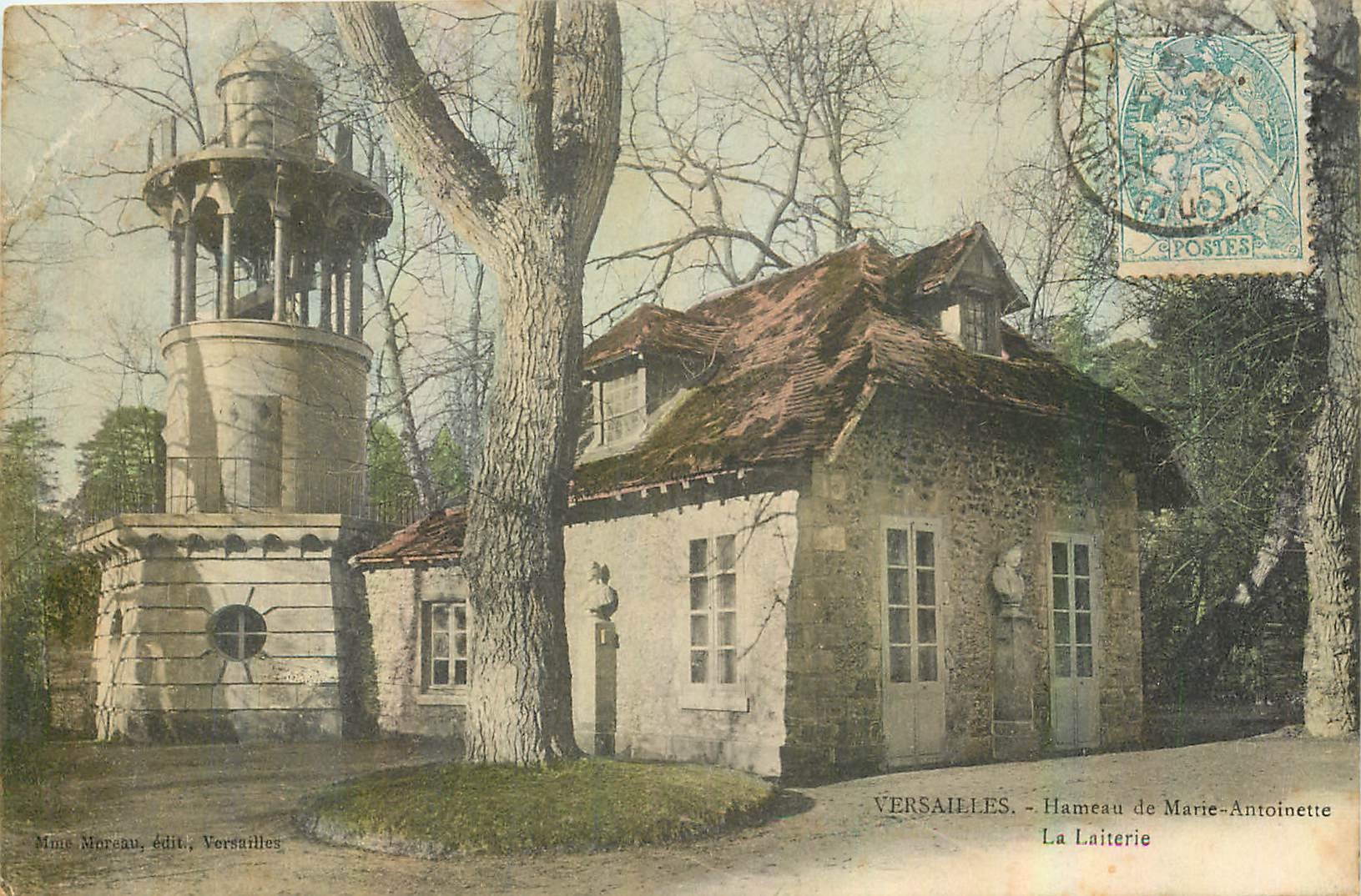 CPA Versailles Hameau de Marie Antoinette la Laiterie 