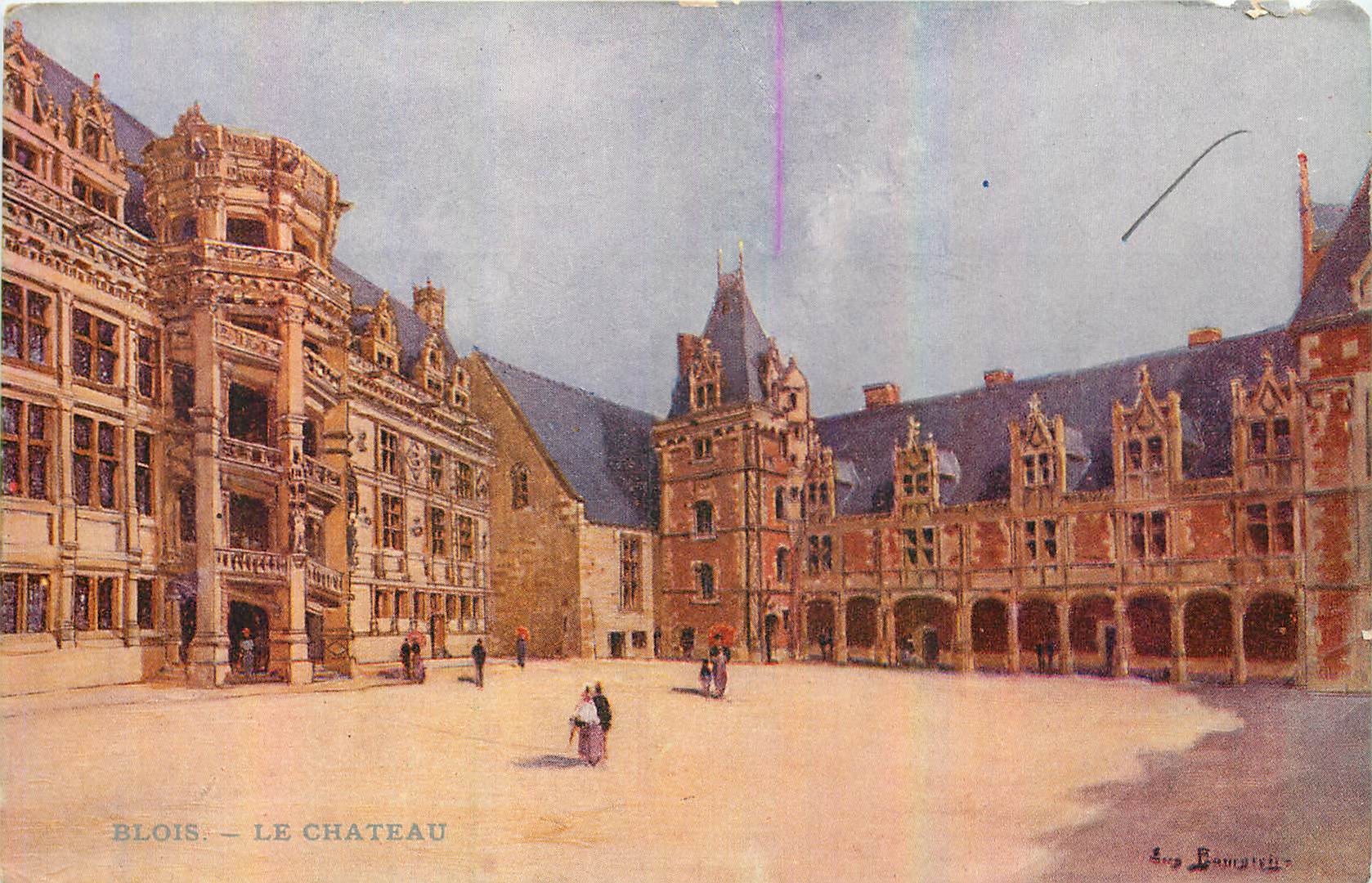 CPA Blois le Chateau 