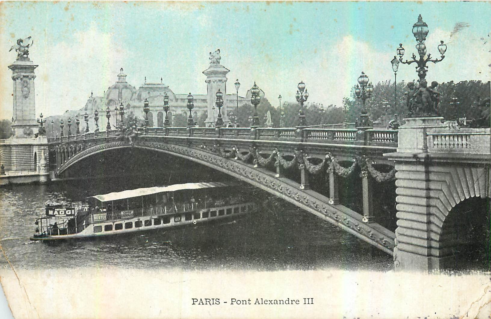 CPA Paris Pont Alexandre III 