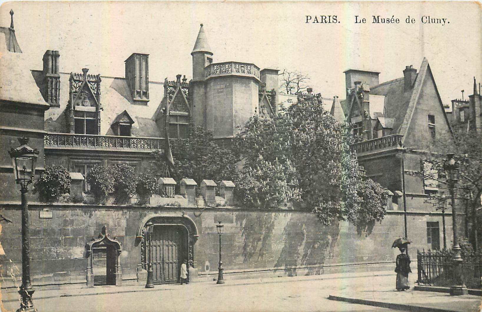 CPA Paris Le Musee de Cluny 
