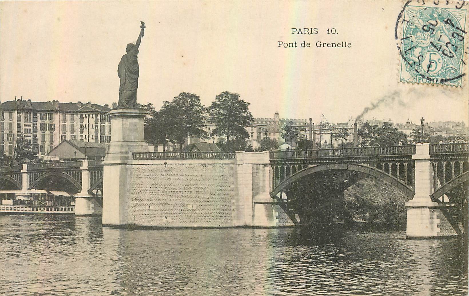 CPA Paris Pont de Grenelle 
