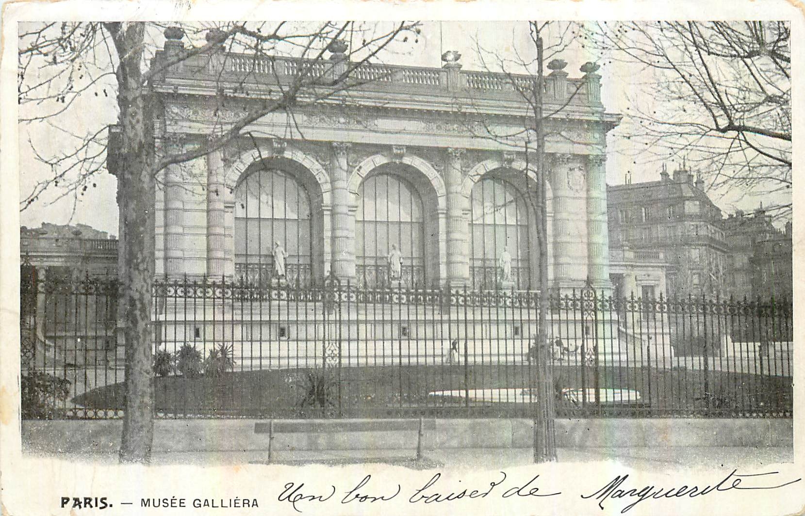 CPA Paris Musee Galliera 