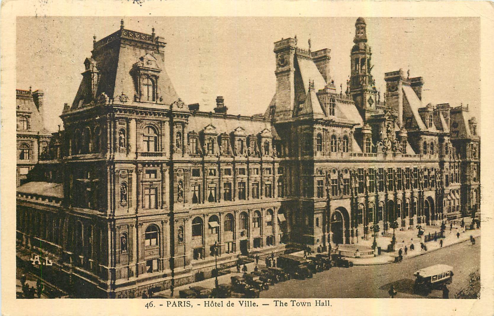 CPA Paris Hotel de Ville 