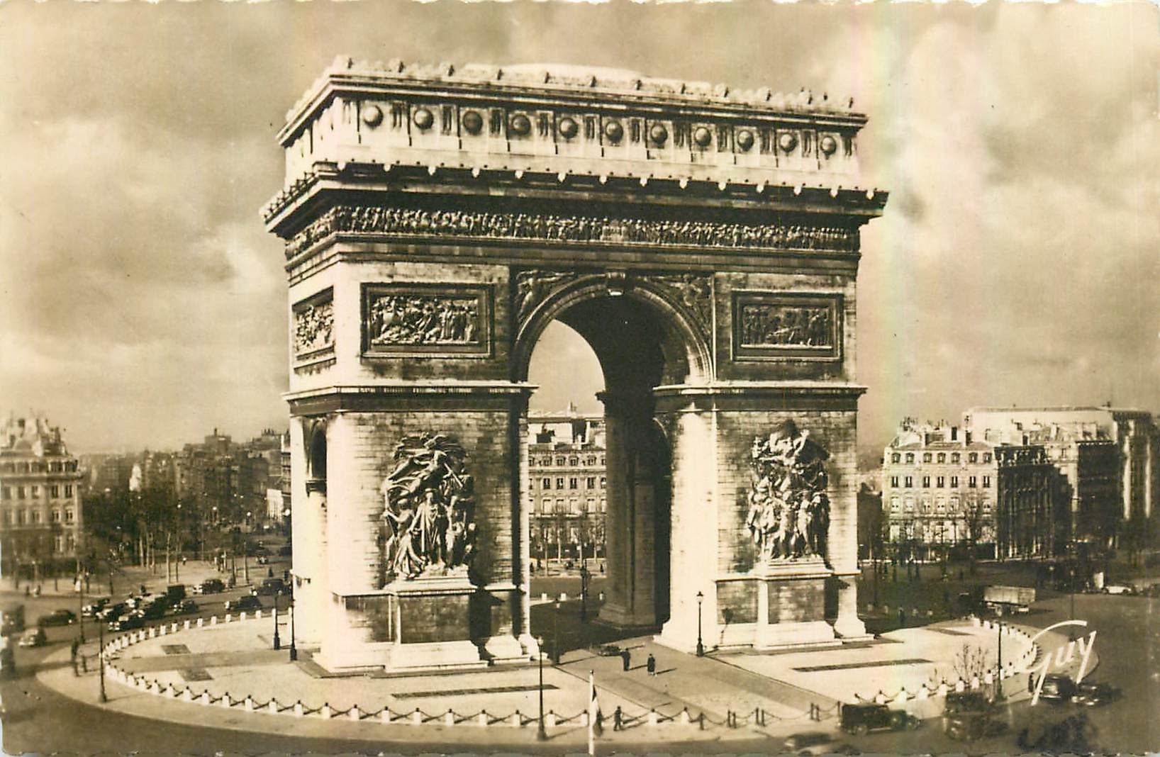 CPA Paris et ses Merveilles Arc de triomphe de L'Etoile