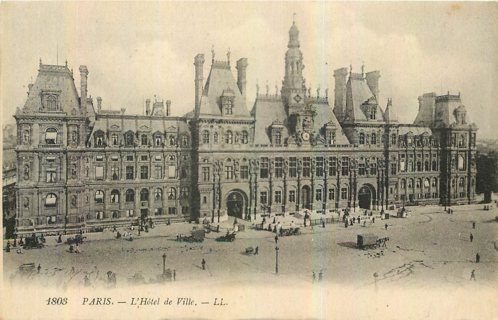 CPA Paris l'Hotel de Ville 