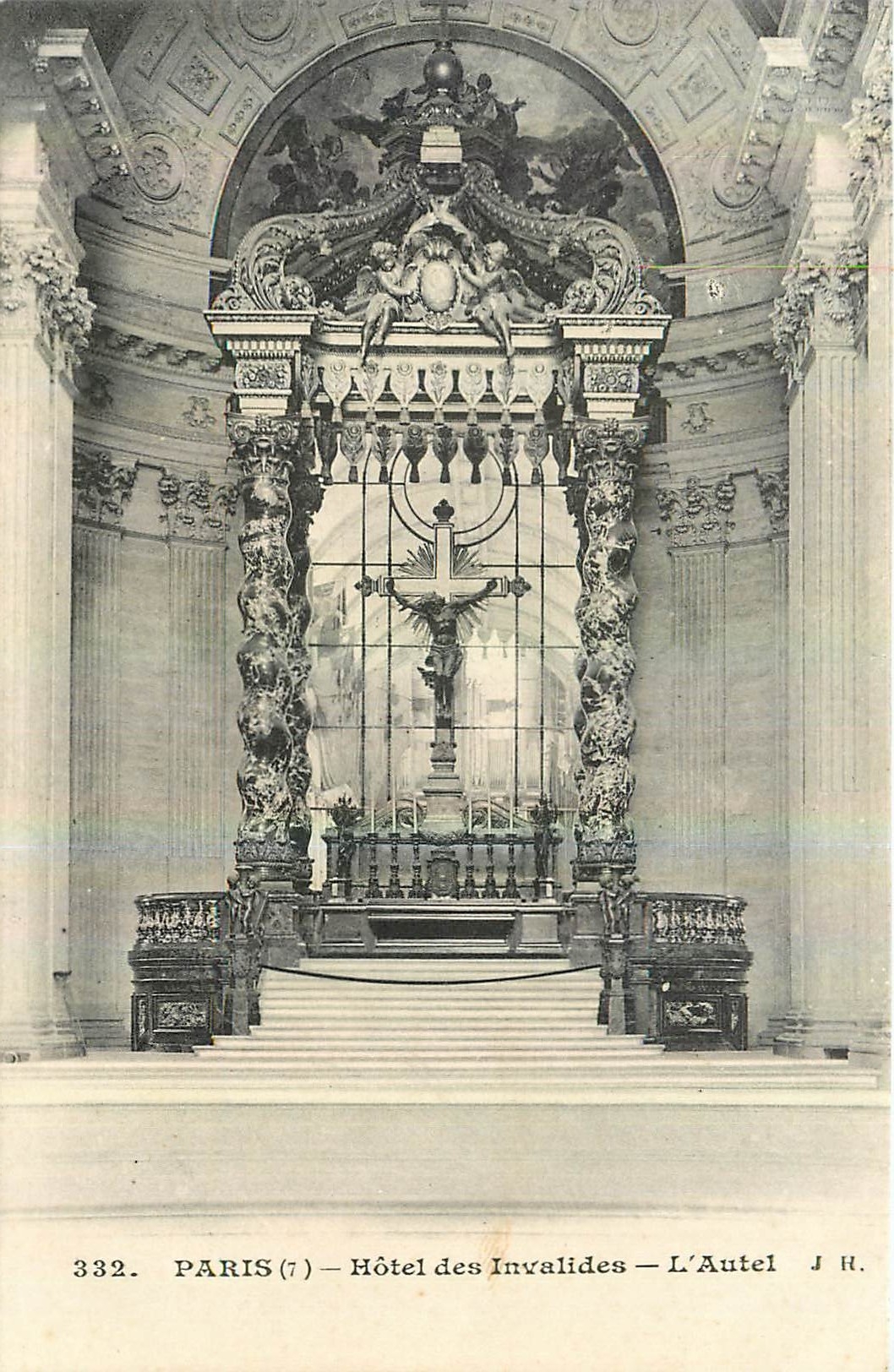 CPA Paris Hotel des Invalides l'Autel