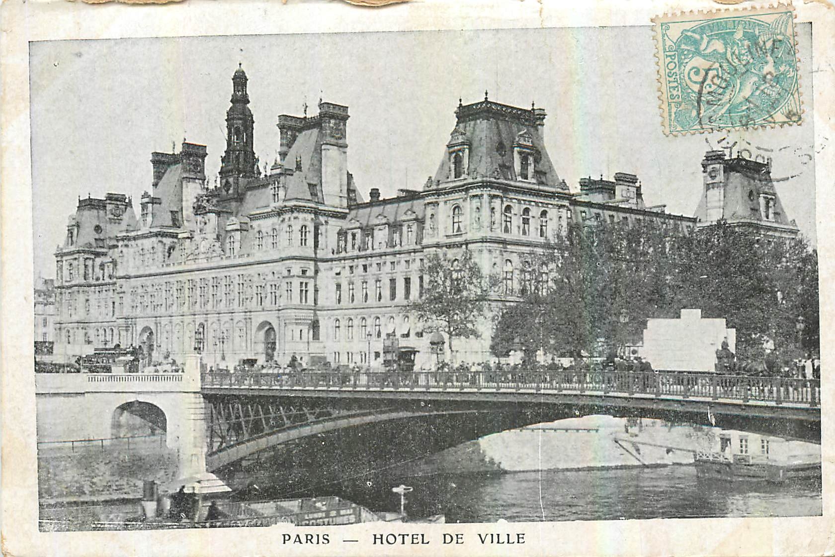 CPA Paris Hotel de Ville 