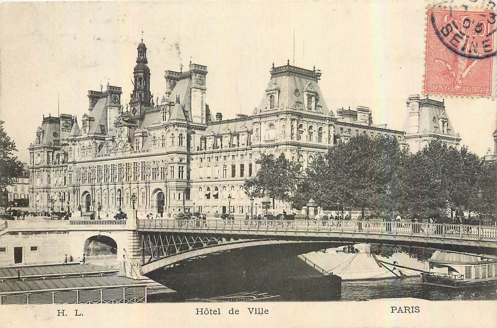 CPA Paris Hotel de Ville 