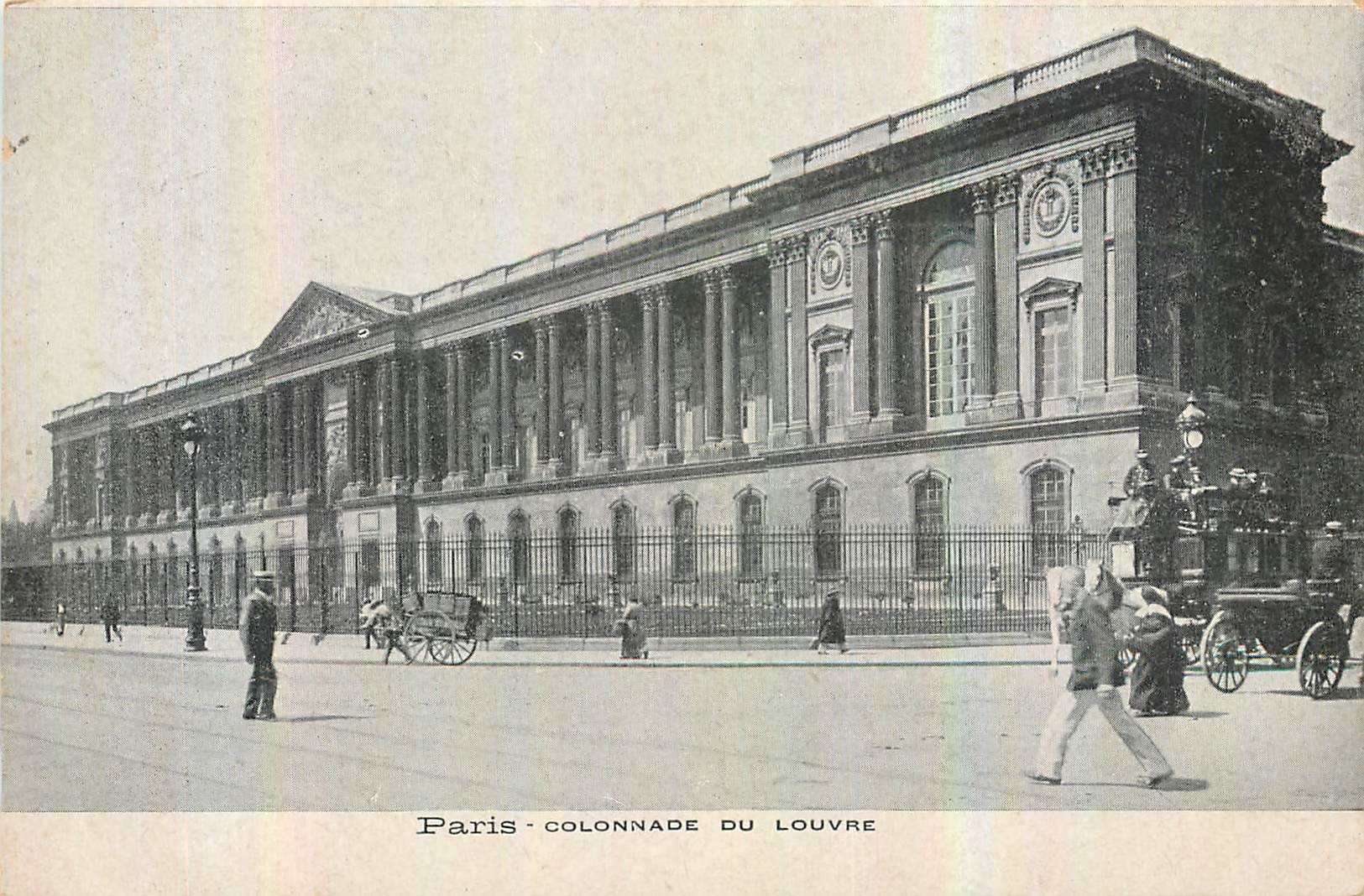 CPA Paris Colonnade du Louvre 